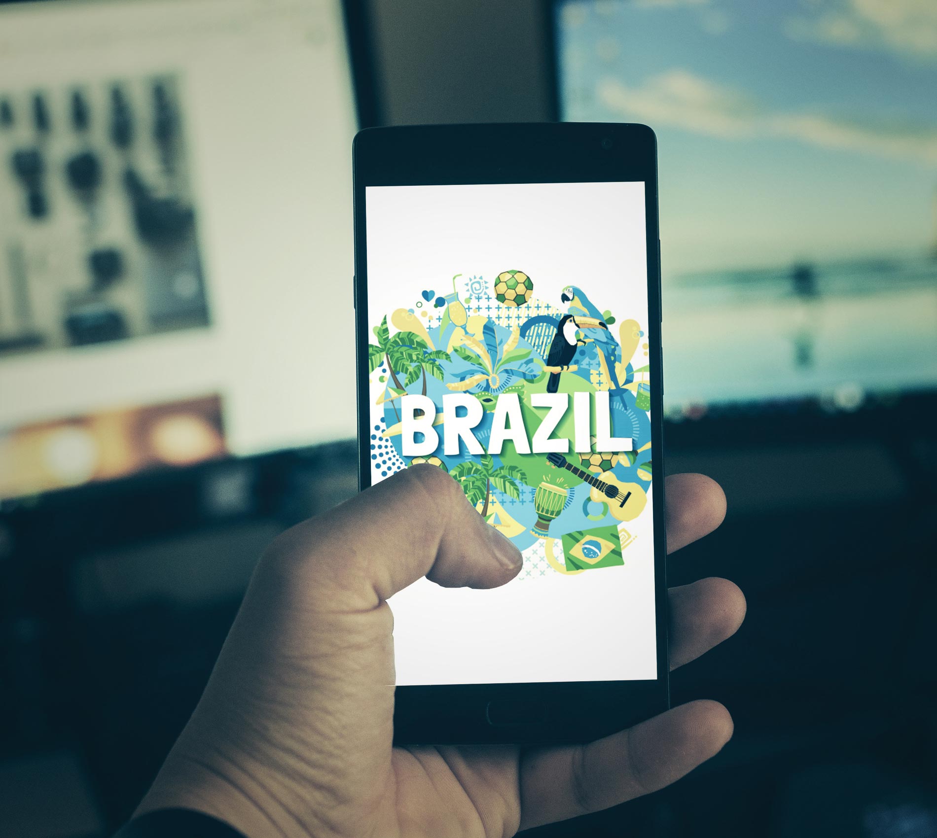 Brazil is the 5th Country in Smartphone Usage