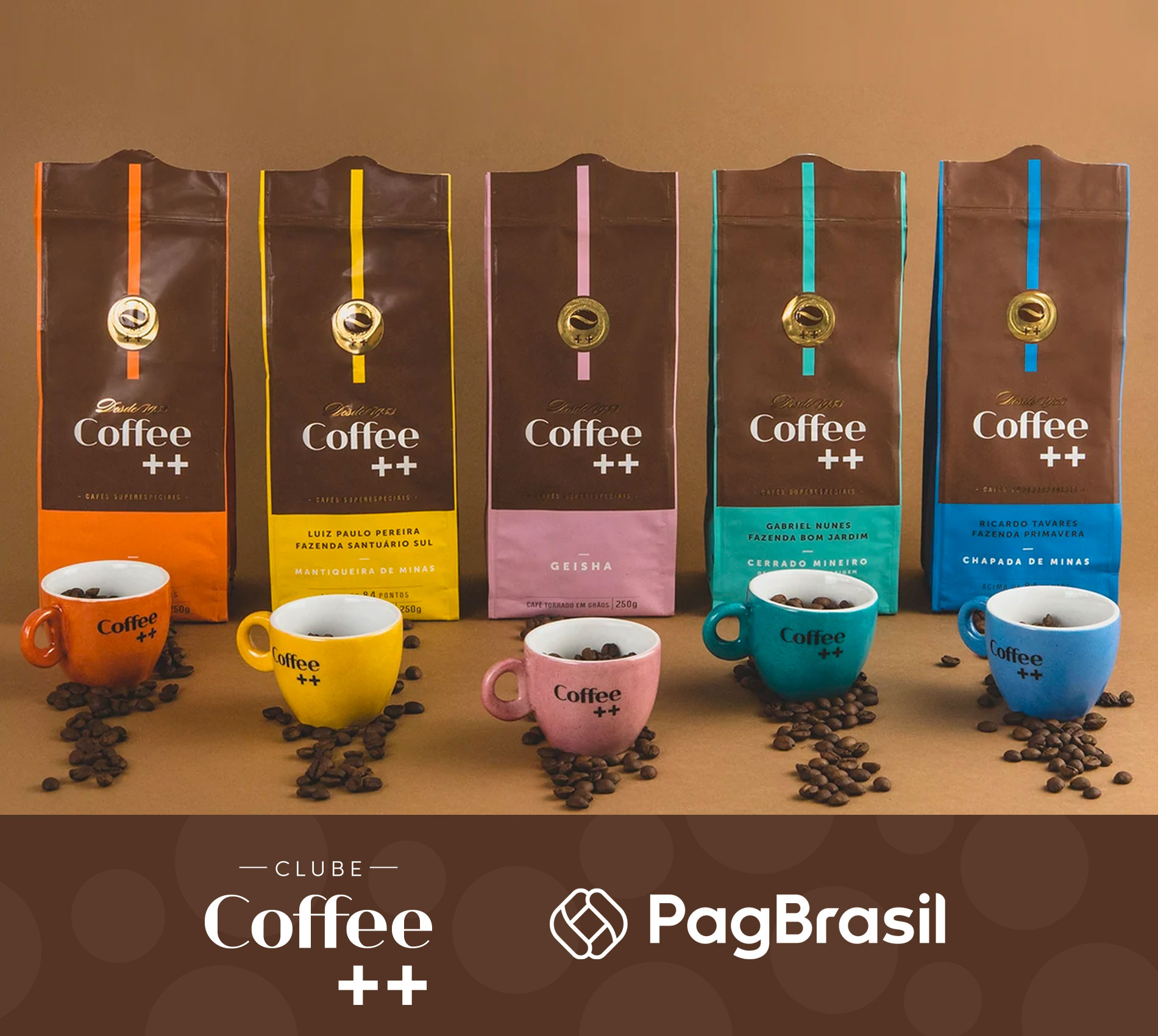 PagStream para clube de assinaturas Coffee ++