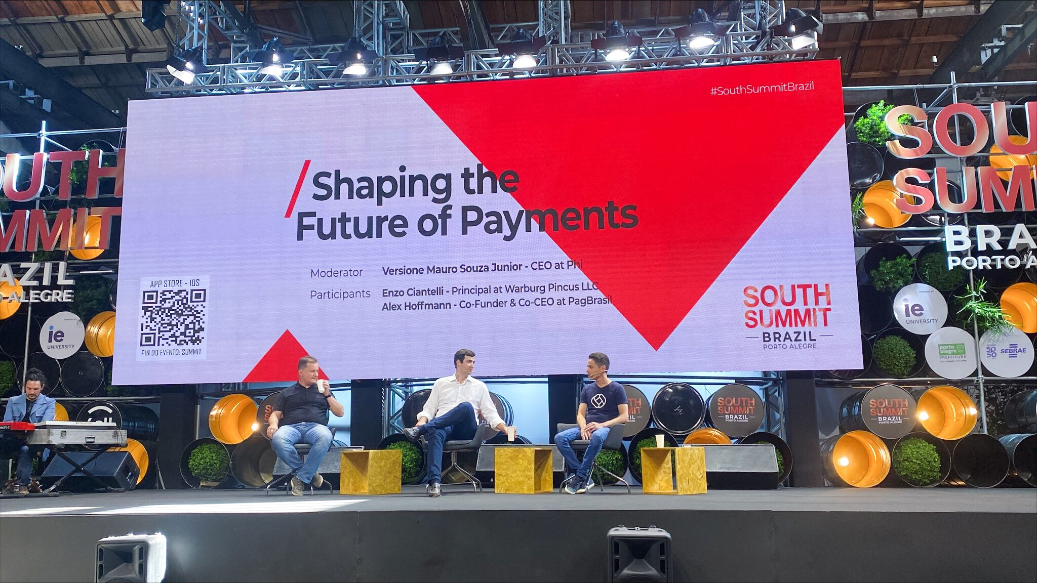 Pagamentos Invisíveis foi o destaque do painel “Redefinindo o futuro dos pagamentos”, no South Summit Brasil